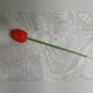 Vintage Taitu Japan Ceramic Tulip Flower 14.5"